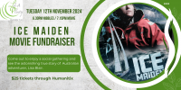 ICE MAIDEN Movie fundraiser banner